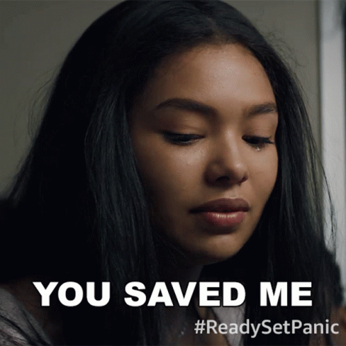 You Saved Me Natalie Williams GIF. This 498 x 498 animated GIF is part of our que te debo collection. Related themes include panic. Created by PaniconPrime…