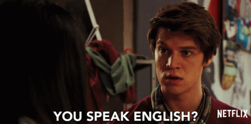You Speak English Surprised GIF
