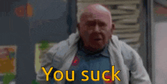 You Suck Community GIF