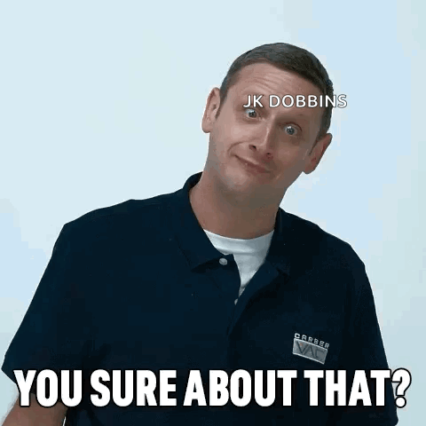 You Sure About That I Think You Should Leave With Tim Robinson GIF