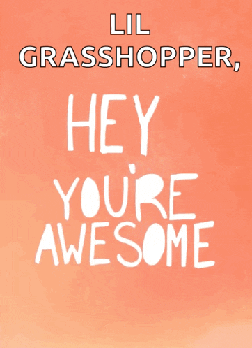 Youareawesome Beyourself GIF