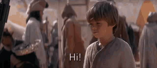 Young Anakin Skywalker GIF