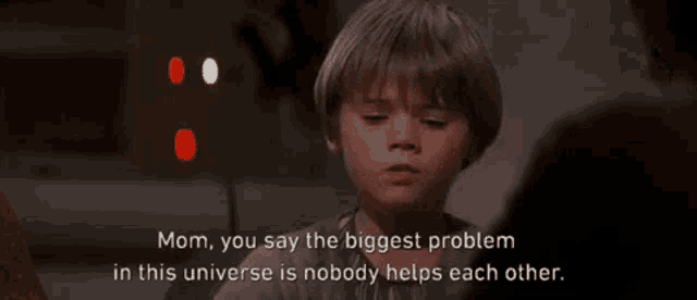 Young Anakin Skywalker GIF