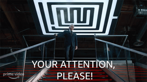 Your Attention Please Regus Patoff GIF. This 498 x 278 animated GIF is part of our thanks for your attention collection. Created by theconsultant. View the…
