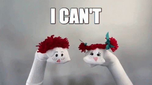Your Happy Workplace Sock Puppet Scenarios GIF