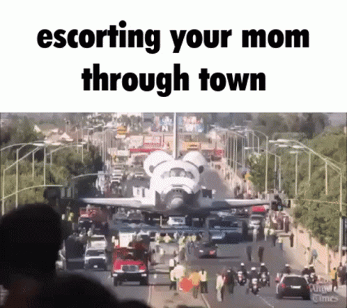 Your Mom Space Shuttle GIF