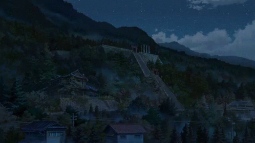 Your Name Anime Comet GIF