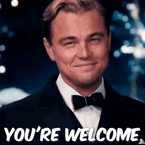 Your Welcome You'Re Welcome GIF
