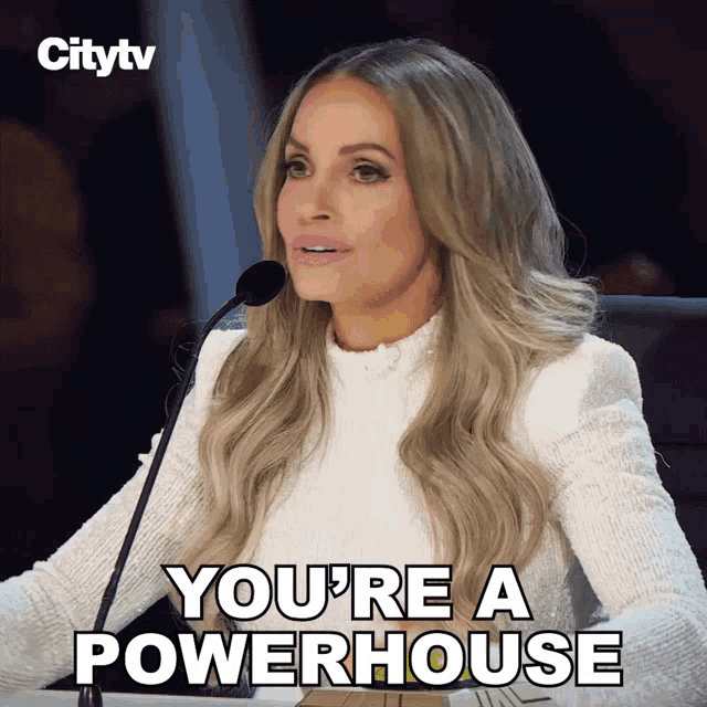 Youre A Powerhouse Canadas Got Talent GIF