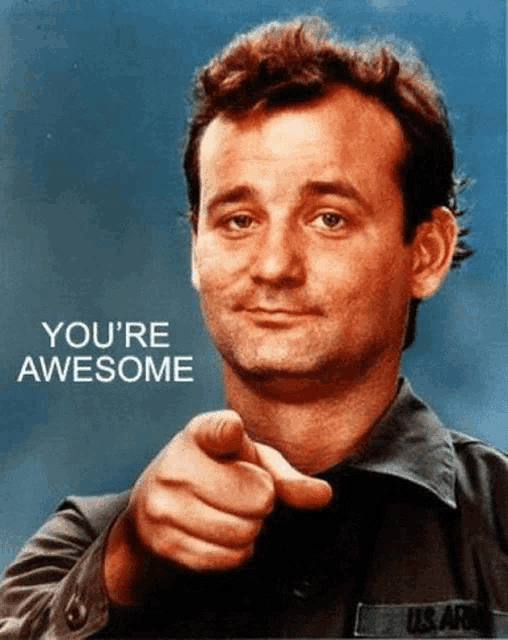Youre Awesome Eyebrow Wiggle GIF