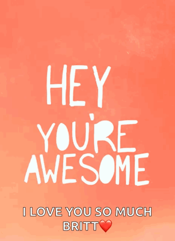 Youre Awesome GIF
