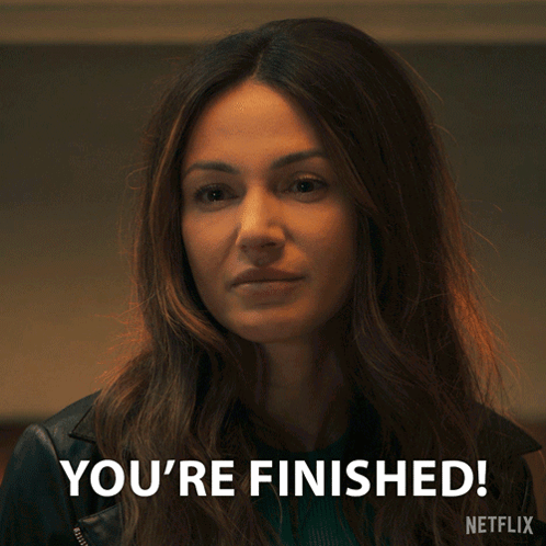 You'Re Finished Maya Stern GIF