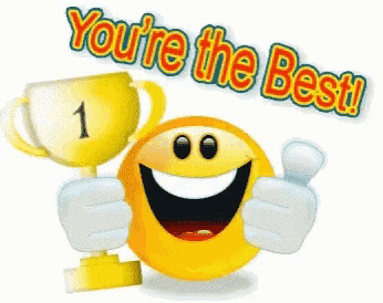 Youre The Best Emoji GIF