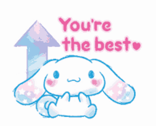 You'Re The Best Sanrio GIF