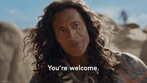 You'Re Welcome Maui GIF. This 498 x 281 animated GIF is part of our you're welcome collection. Related themes include disney, no problem. Created by Moana…