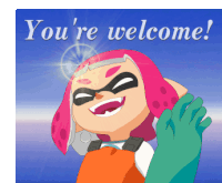 Youre Welcome Woomy Sticker