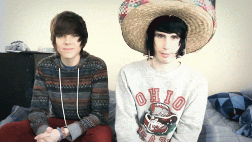 Youtubers (Deefizzy & Christian)  GIF. This 497 x 280 animated GIF is part of our lighten up francis collection. View the original animation, share it, or…
