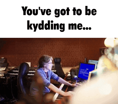 Youve Got To Be Kydding Me Jesper Kyd GIF