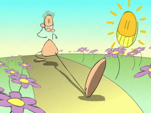 Yow Morning GIF. This 498 x 373 animated GIF is part of our goofy walk collection. Related themes include morning. Created by Caveey. View the original…