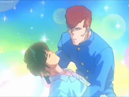 Yu Yu Hakusho Kiss GIF