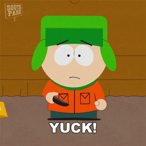 Yuck Kyle Broflovski GIF