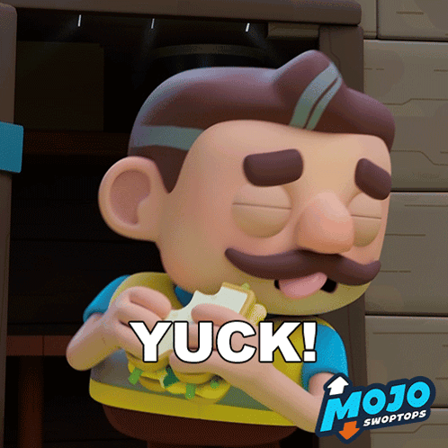 Yuck Preston GIF