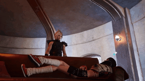 Yuffie I Am So So Bored Ffvii GIF