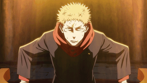 Yuji Yuji Itadori GIF. This 498 x 281 animated GIF is part of our yuji collection. Related themes include funny, jjk, jujutsu kaisen. Created by Bombgirl…