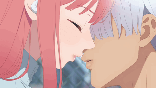 Yuki Yuki And Itsuomi Kiss GIF