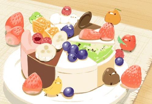 Yukon Special Fruit Cake Kiwi Raspberry Chocolate Strawberry Meme