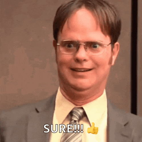 Yup Sure GIF