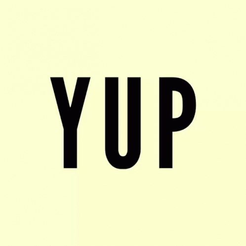 Yup Yep GIF