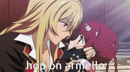 Yuri Kiss GIF