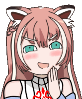 Yuria Of Ailurus Giggle Sticker