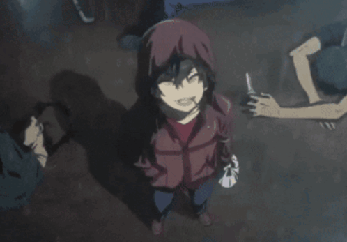 Yuu Otosaka Charlotte GIF
