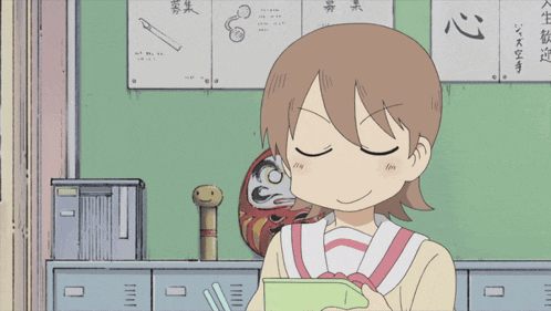Yuuko Aioi Nichijou GIF