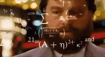 Zach Galifianakis Thinking GIF