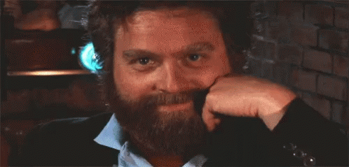 Zach Galifianakis Yeah GIF