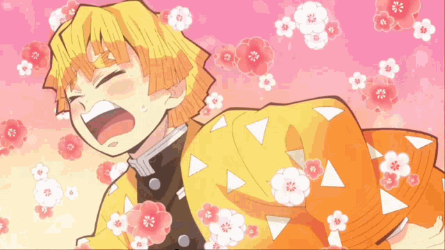 Zenitsu Blush Zenitsu Cute GIF