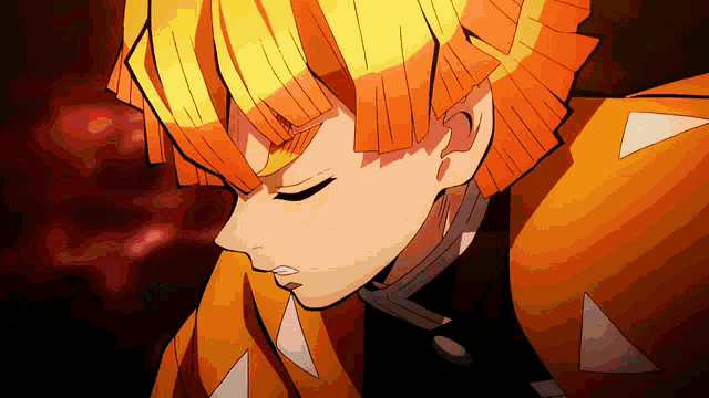 Zenitsu Kimetsu No Yaiba GIF