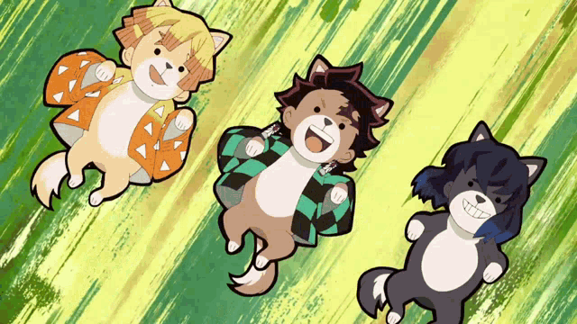 Zenitsu Tanjiro GIF