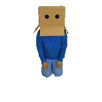 Zenmarket Boxhead Sticker