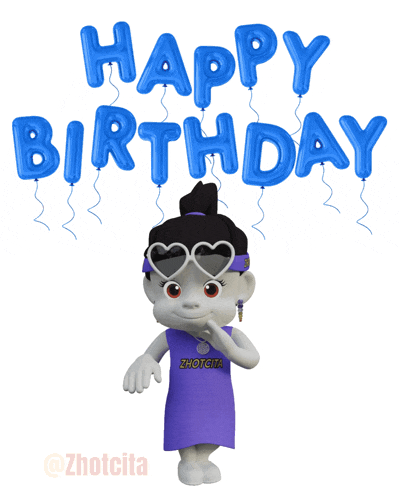Zhot Bday Happy Bday Bestie GIF