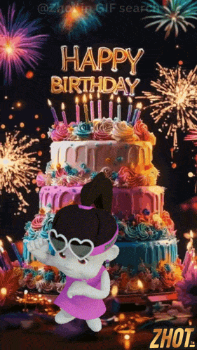 Zhot Happy Birthday Happy Birthday Zhot GIF