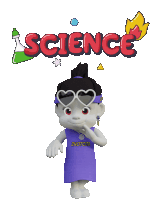 Zhot Science Science Class Sticker