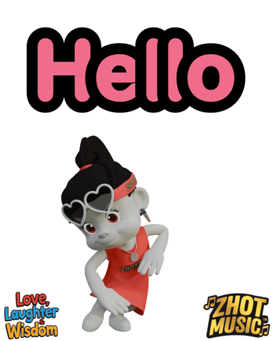Zhotcita Hello GIF