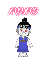 Zhotcita Xoxo Sticker