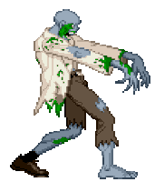 Zombie Stiker Sticker