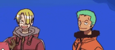 Zoro Sanji GIF