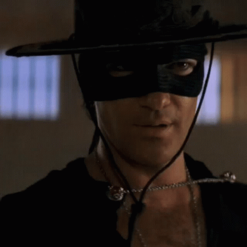 Zorro Handsome GIF